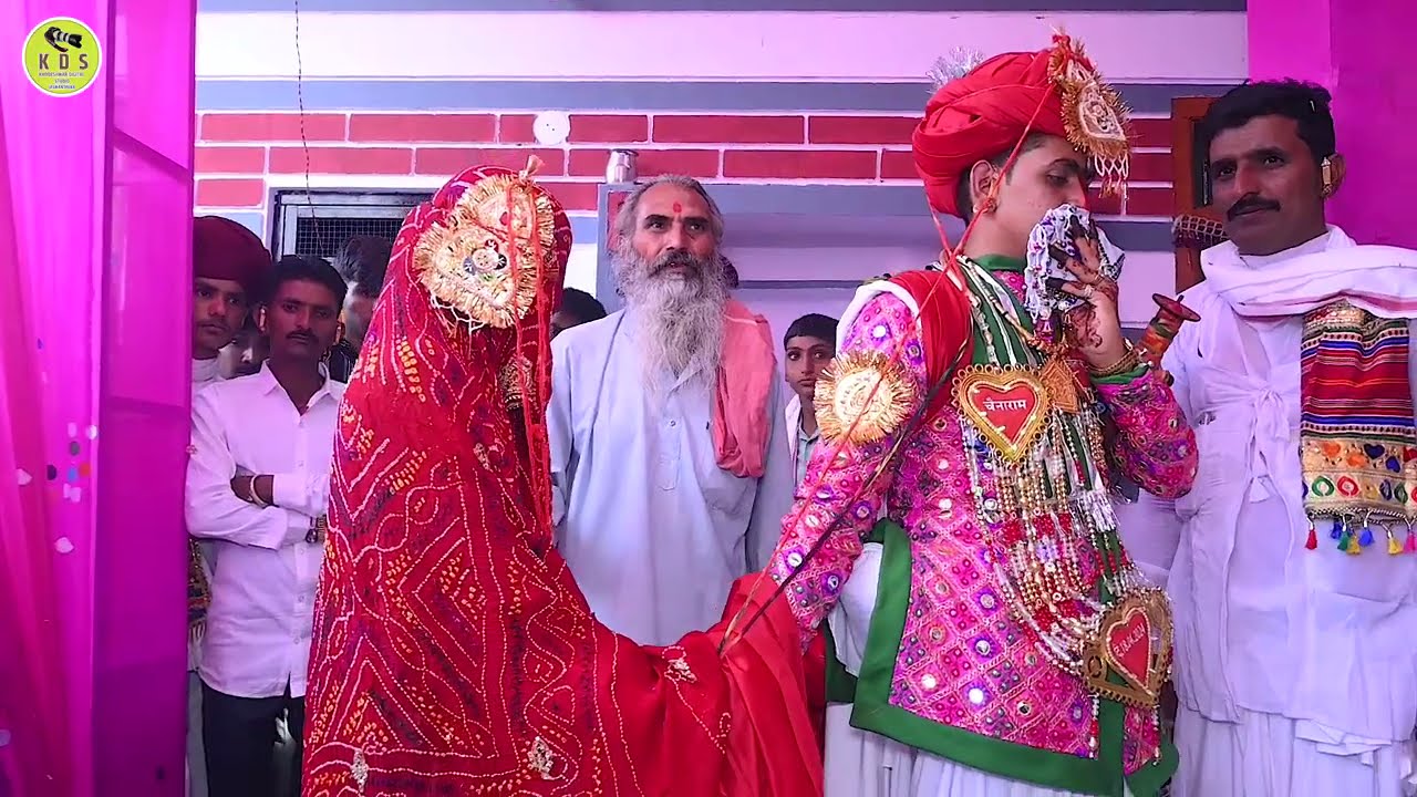 देवासी समाज विवाह हाईलाइट//चैनाराम संग नीता कुमारी // पुराने रीति रिवाज के साथ - दि.18/04/2024