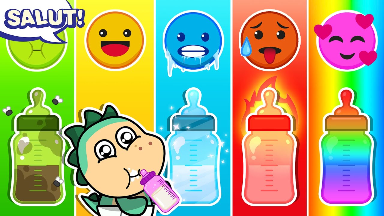 🥵 Chaud vs. Froid 🥶 : Spike et Sparkle s'occupent du b&eacute;b&eacute; Goo 👶 | Histoires par Fire Spike 🔥