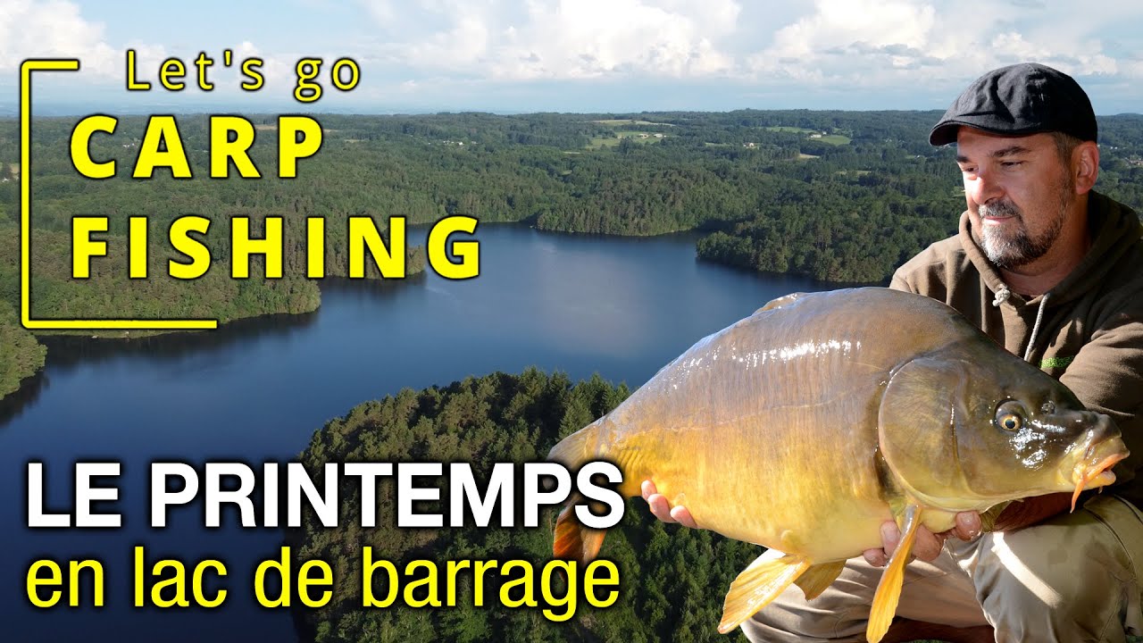 LET'S GO CARPFISHING #-02 : En lac de barrage au printemps