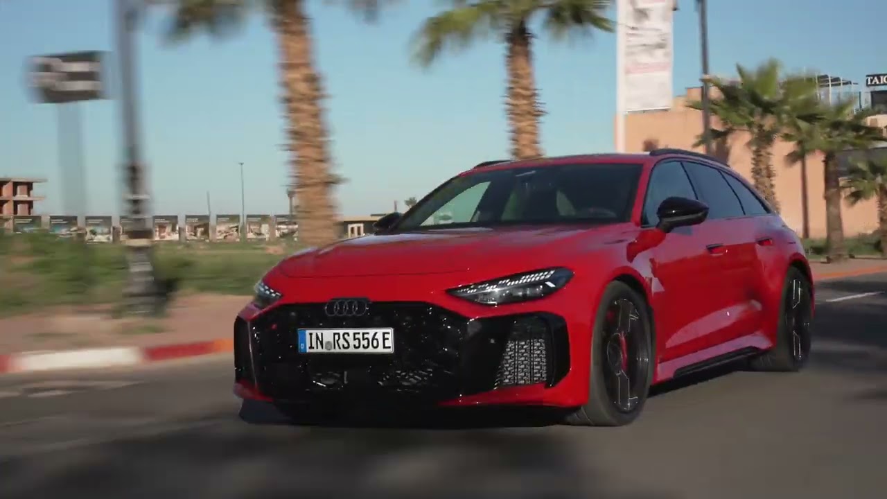 Audi RS 5 Avant and Audi RS 5 Sedan Driving Video