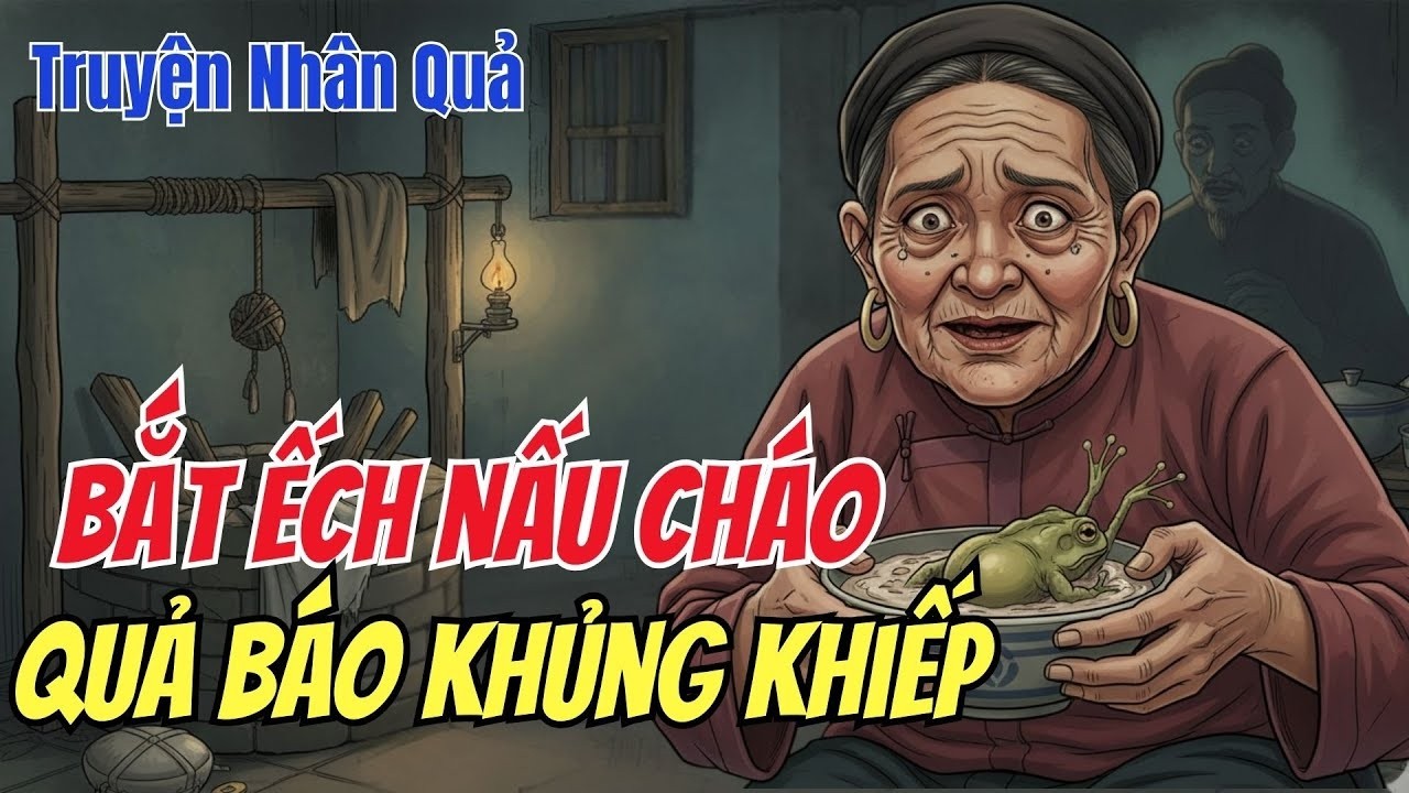 Chuyện Nhân Quả: Người Đàn Bà Bắt Ếch Nấu Cháo Suốt 20 Năm Nhận Quả Báo Khủng Khiếp!