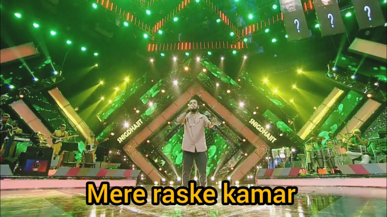 mere raske kamar।। Snigdhajit 1st performance on sa re ga ma pa 2018-19 Bengali