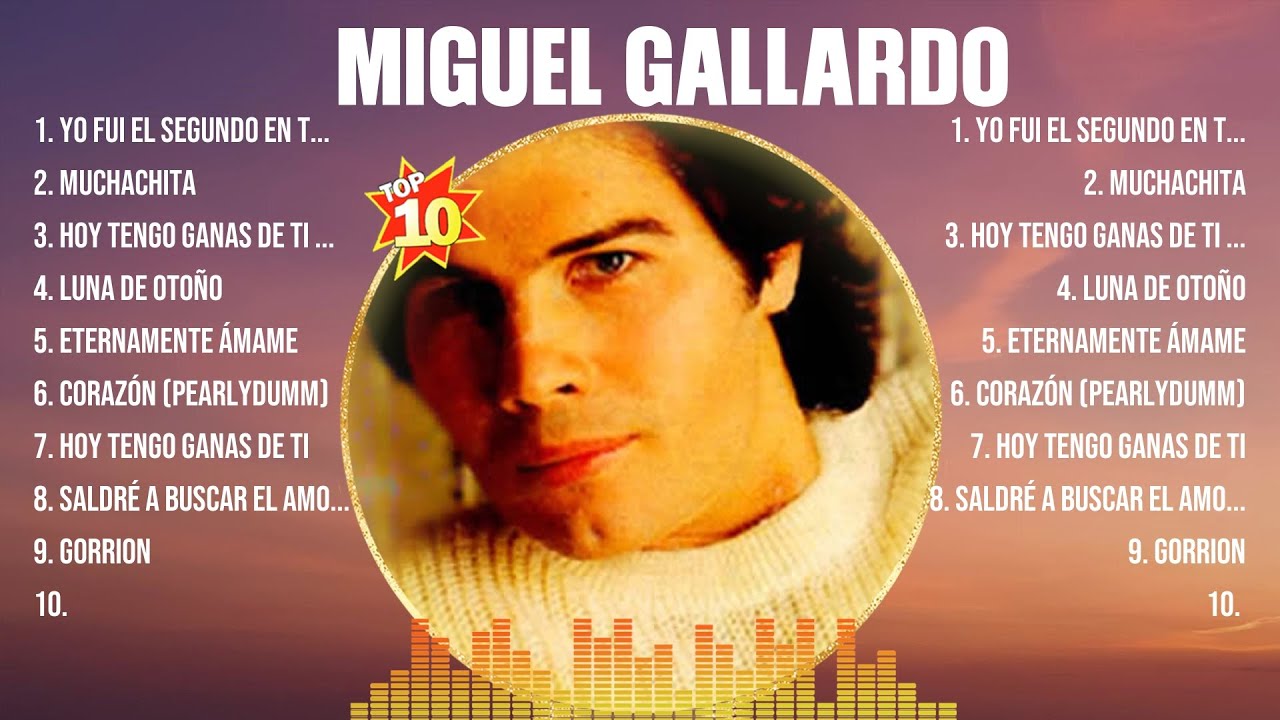 Miguel Gallardo Exitos 2023 - Mejor Canci&oacute;n 2023 - &Aacute;lbum Completo M&aacute;s Popular