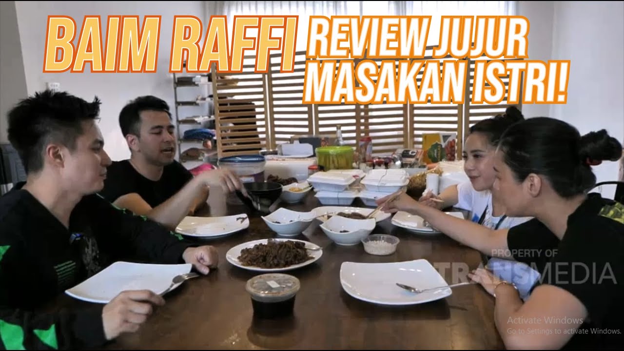Review Jujur Masakan Gigi dan Paula, Takut Salah Ngomong Euy! | KELUARGA BOSQUE (13/6/20) P2
