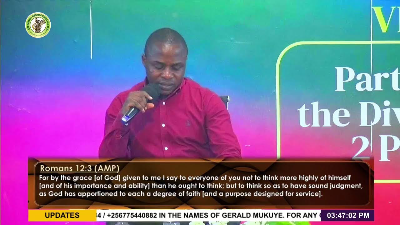 PNEUMATOLOGY VL.36 | PR.GERALD MUKUYE | 19TH _ MARCH _ 2026 #bible #harvestbibleunibersity