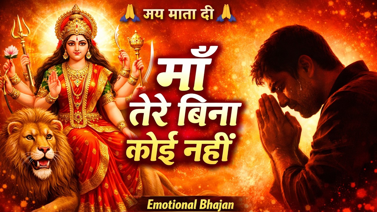 Maa Tere Bina Koi Nahi |माँ तेरे बिना कोई नहीं |  Emotional Mata Rani Bhajan | Jai Mata Di | Meera A
