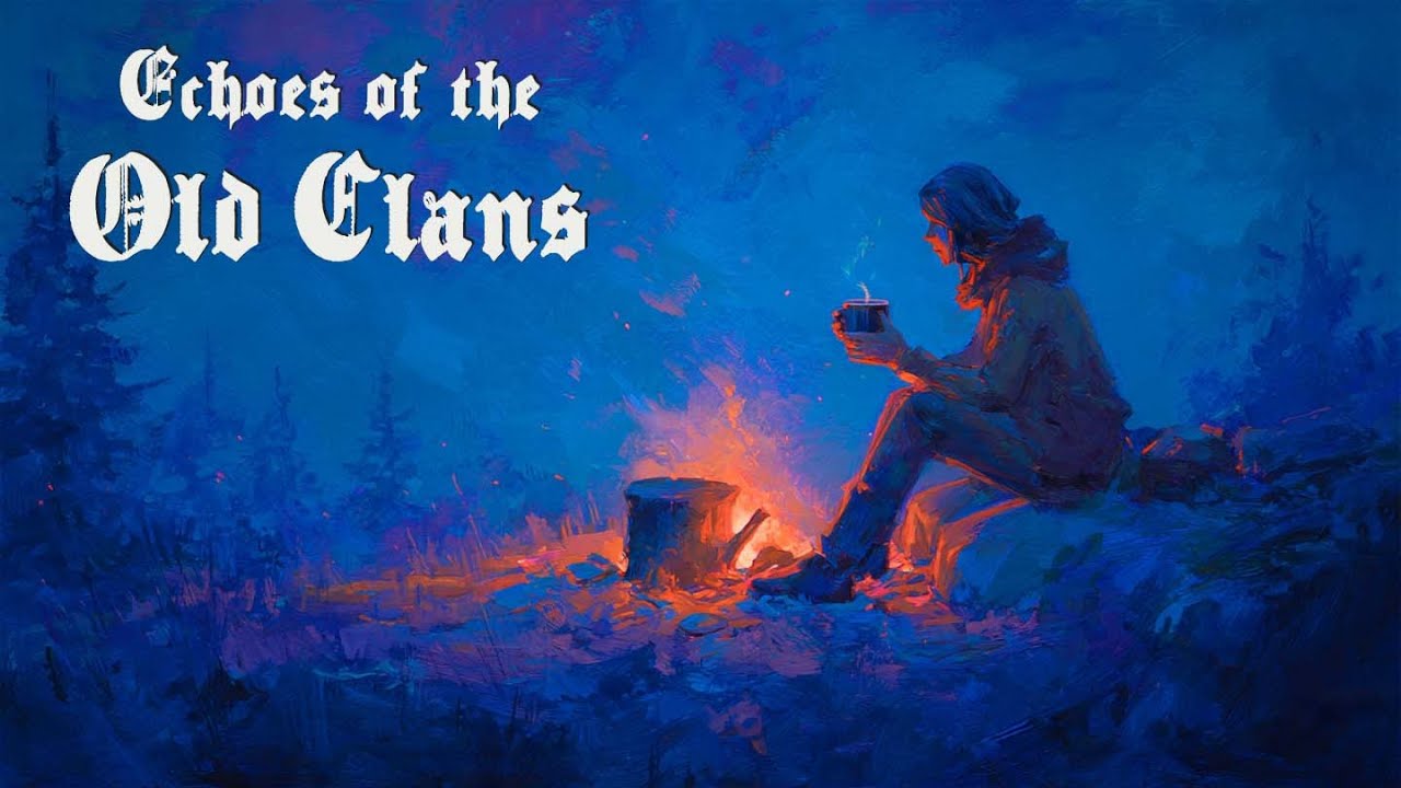 Celtic Fantasy Music - Peaceful Fantasy Valley Echoing Soft Celtic Harp / Focus Music for Work