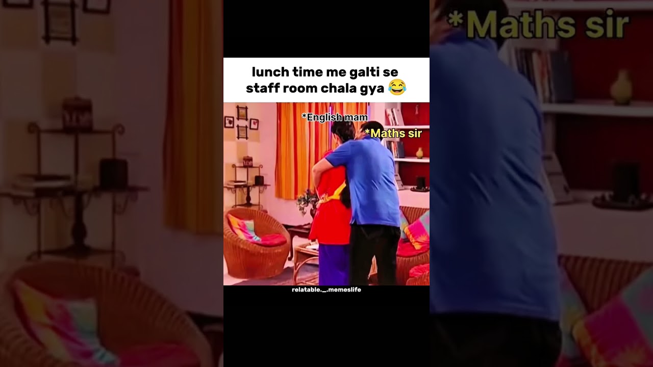 my college staff room scene 😂 #shorts #memes #college #relatable