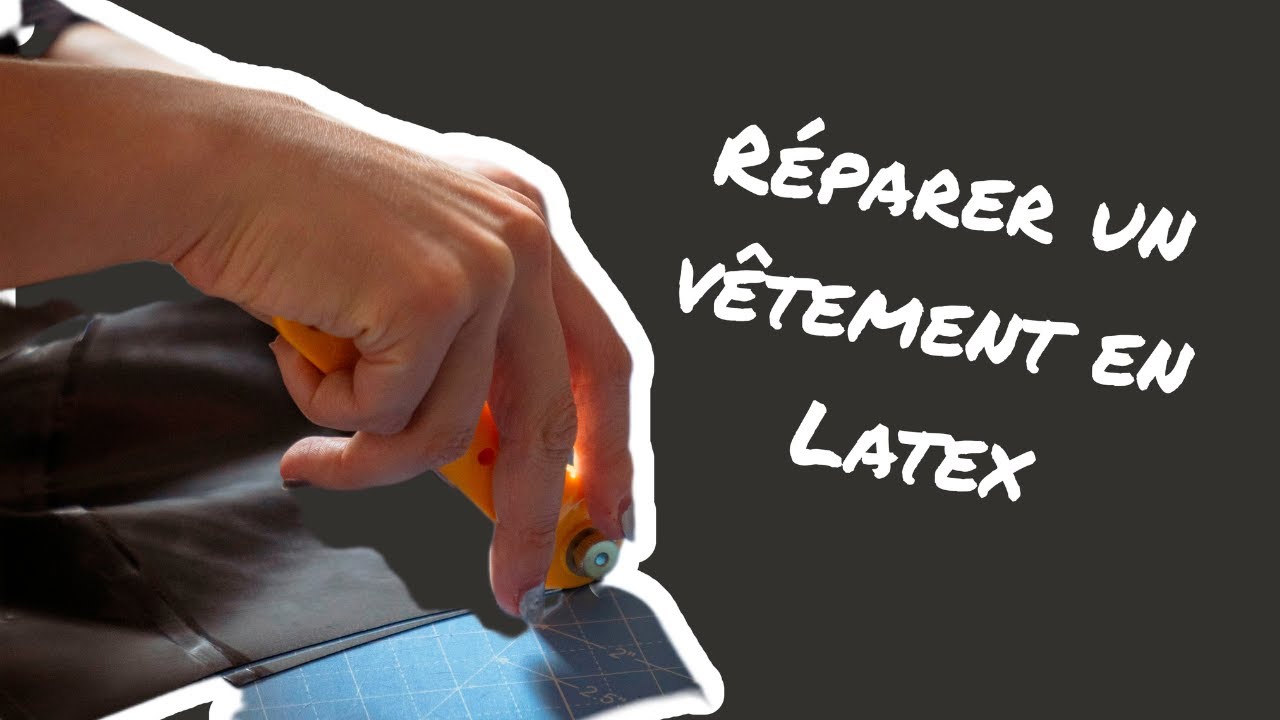 Réparer un vêtement en latex ! Le tuto complet 💪