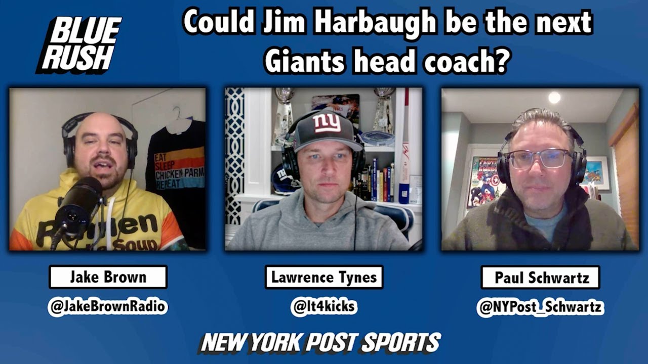 Blue Rush Podcast: Should Giants go for Jim Harbaugh? | New York Post