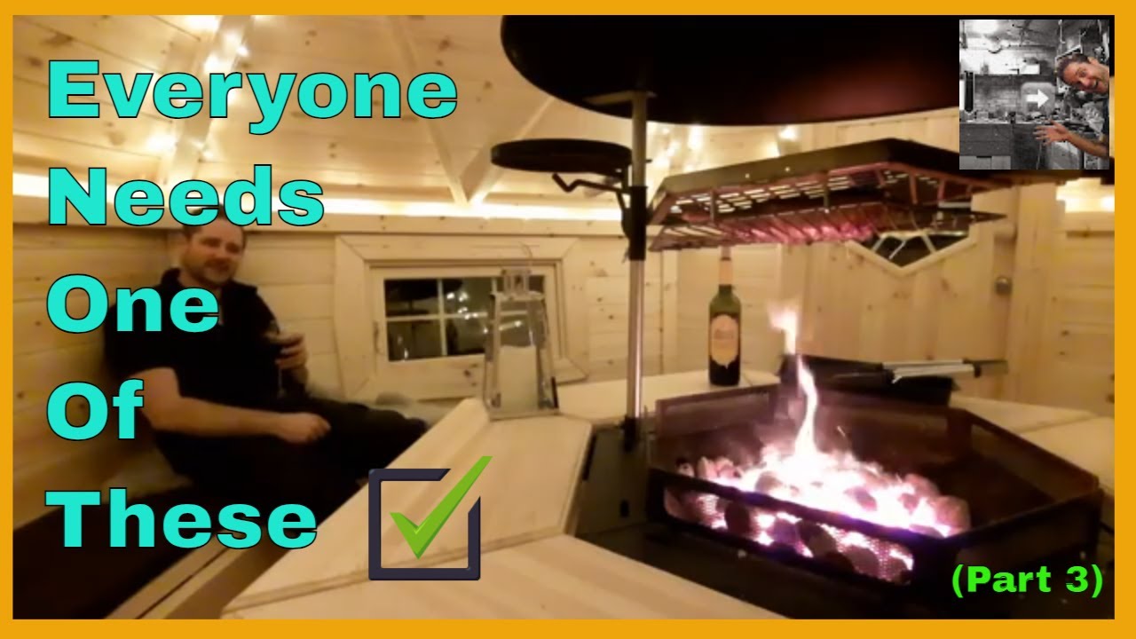 How to fit and decorate the inside of your BBQ Hut