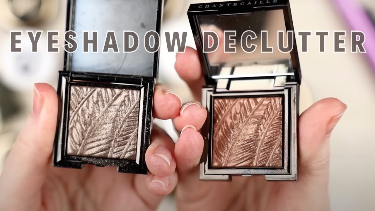 It's time. Eyeshadow palettes and all manner of eyeshadows!! A declutter!!!