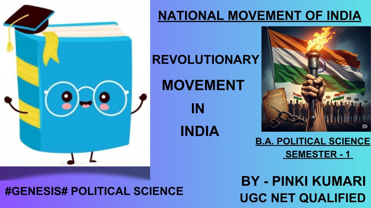 REVOLUTIONARY MOVEMENT IN INDIA | B.A. POLITICAL SCIENCE | SEMESTER - 1 |