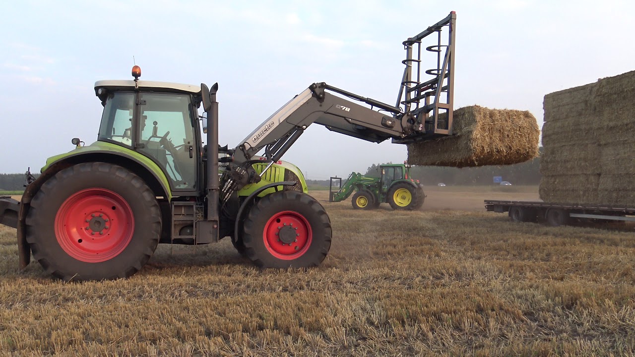 STRO LADEN CLAAS ARION 640 JOHN DEERE 6230