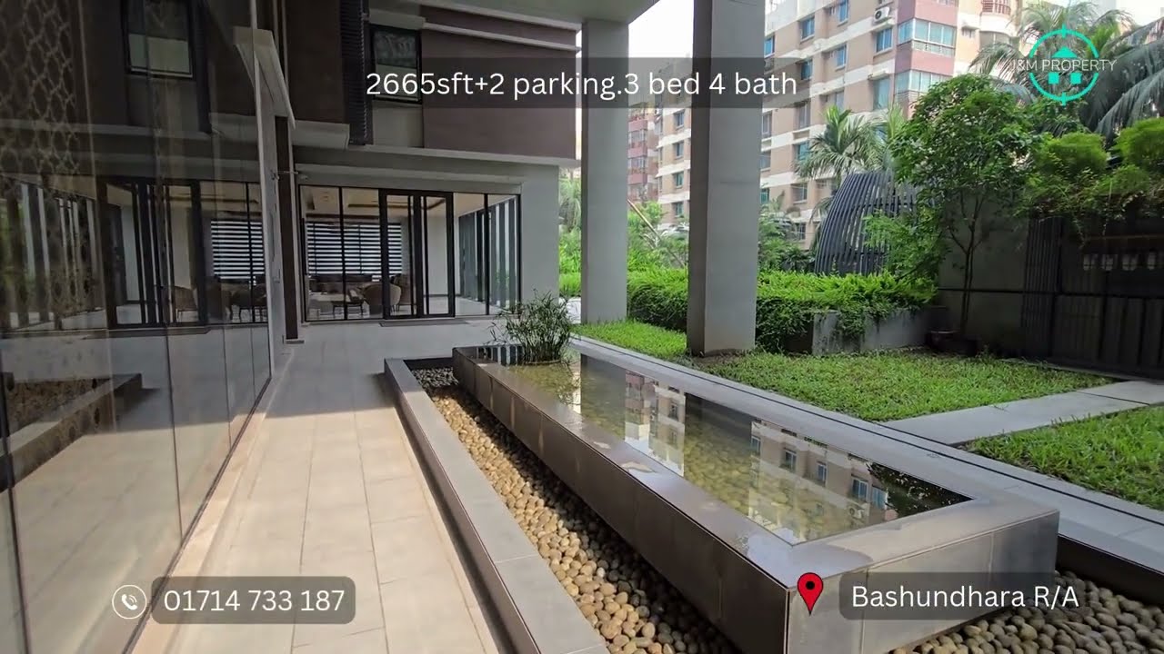 True Luxury brand new flat sale at Bashundhra R/A . 2665sft.+2 Car parking  ID2640022