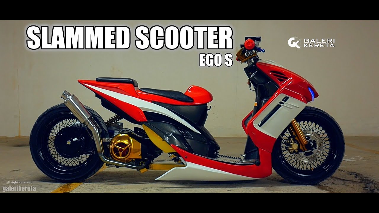 SCOOTER SLAMMED - Yamaha EGO S