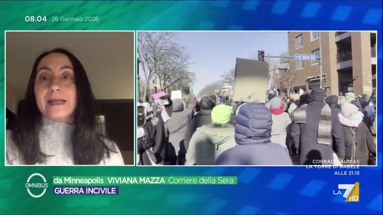 Minneapolis, in diretta la testimonianza di Viviana Mazza: 