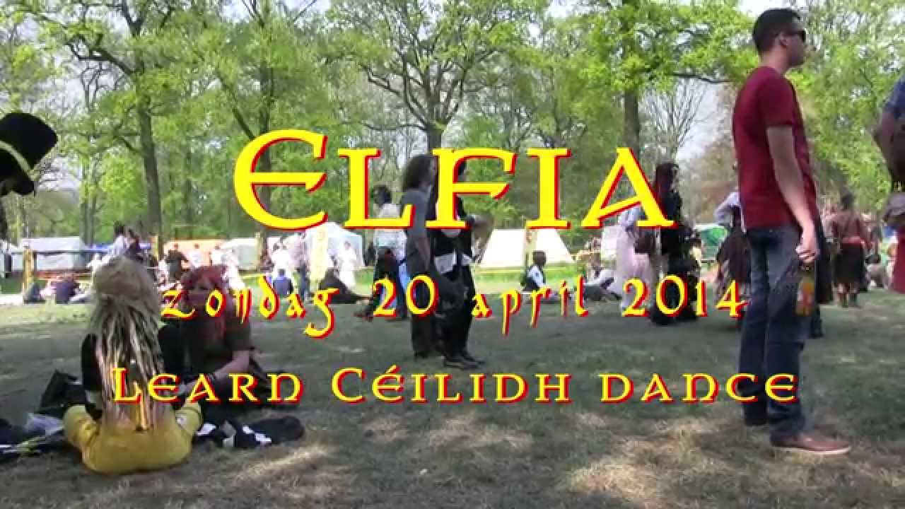 elfia 2014 Céilidh dansen 20 april 2014