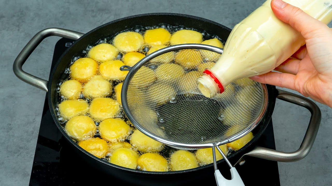 Pączki z jogurtem, gotowe w 3 min!