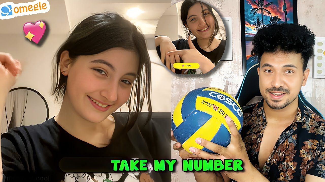 How So Adorable 🥰 ? She Gave her Number On Omegle😍🤌