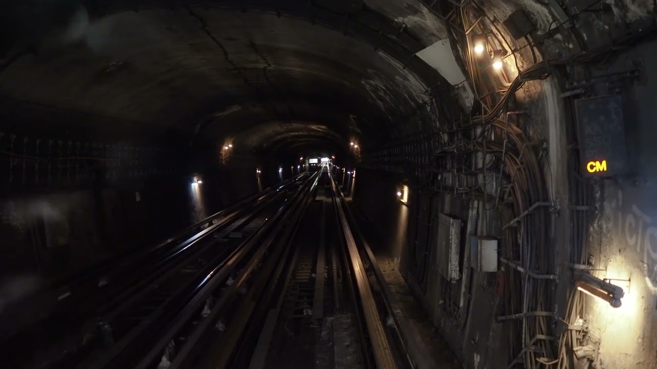 Paris Métro Line 4 - the whole ride from Bagneux - Lucie Aubrac to Porte de Clignancourt