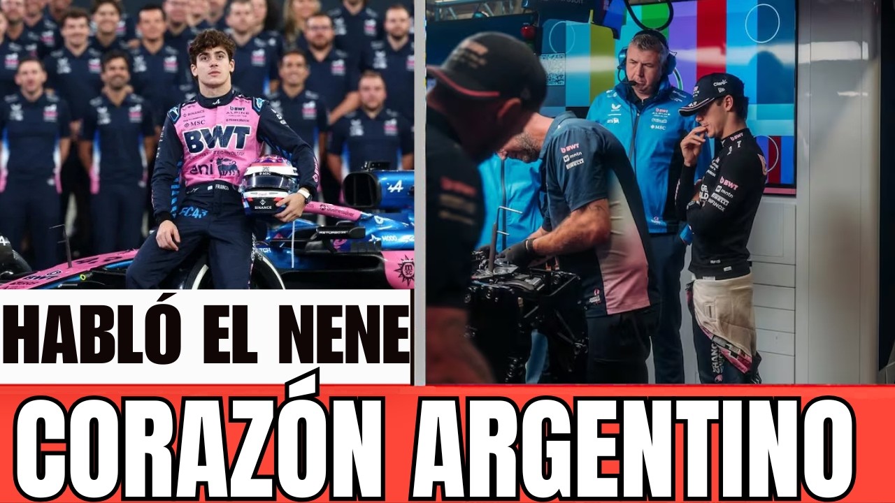 Lo que dijo COLAPINTO a los MEC&Aacute;NICOS de ALPINE DEJ&Oacute; A TODOS SIN PALABRAS