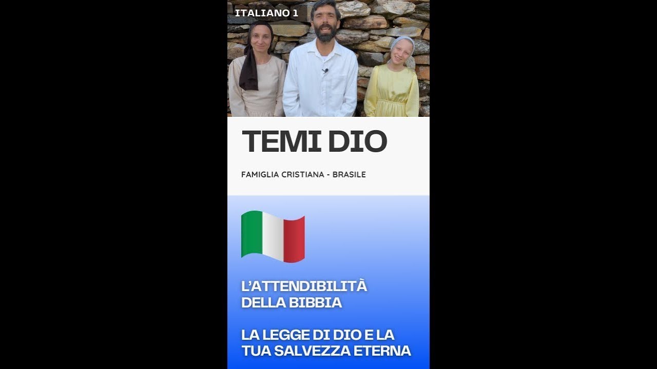 Temi Dio Italiano 1 🌐