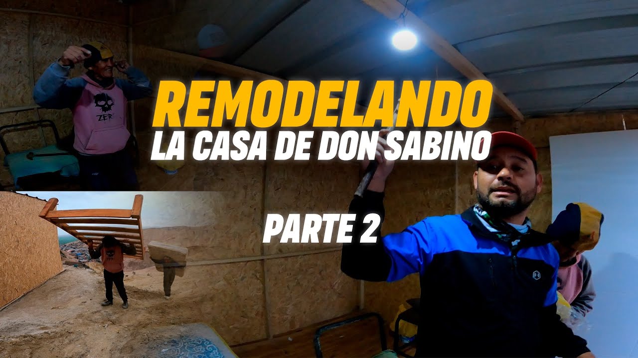 INCREÍBLE TRANSFORMACIÓN!! ASÍ cambiamos la VIDA de Don Sabino, ILUMINANDO sus noches.
