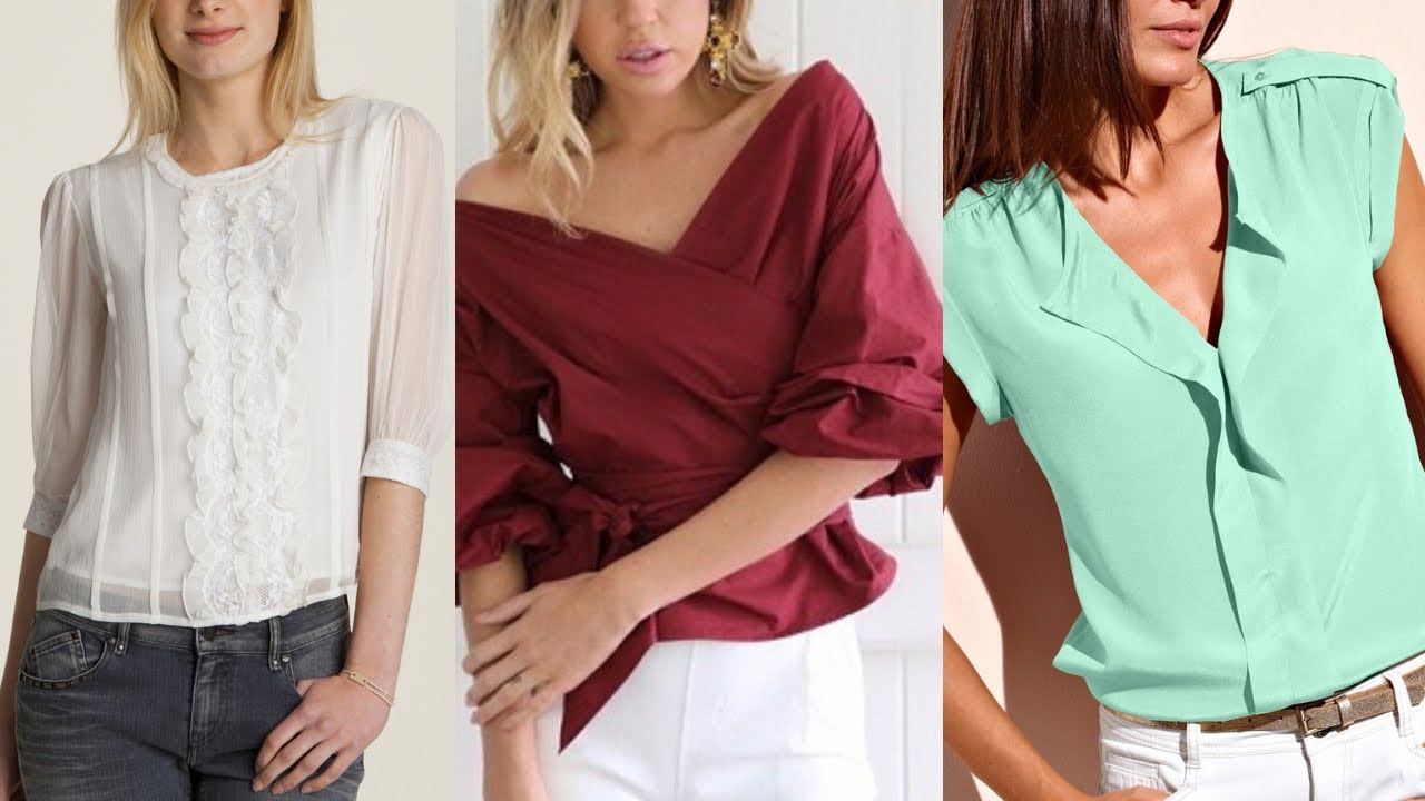 BLUSAS ELEGANTES FINAS Y FEMENINAS paras SEÑORAS / Fashion Love