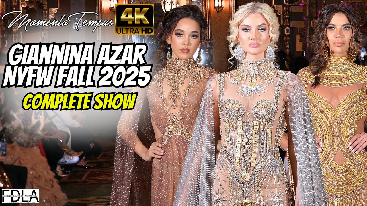 Giannina Azar  / NYFW Fall 2025 / FDLA / 4K
