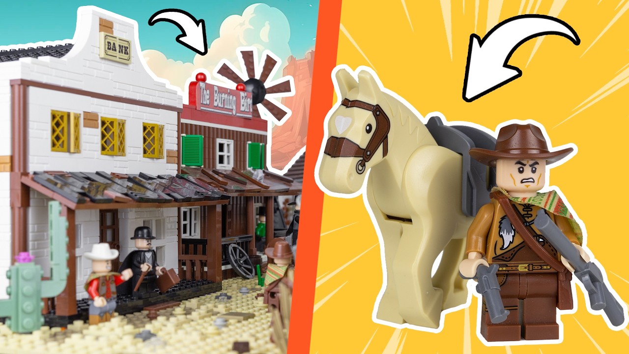 How to build LEGO Wild West World?