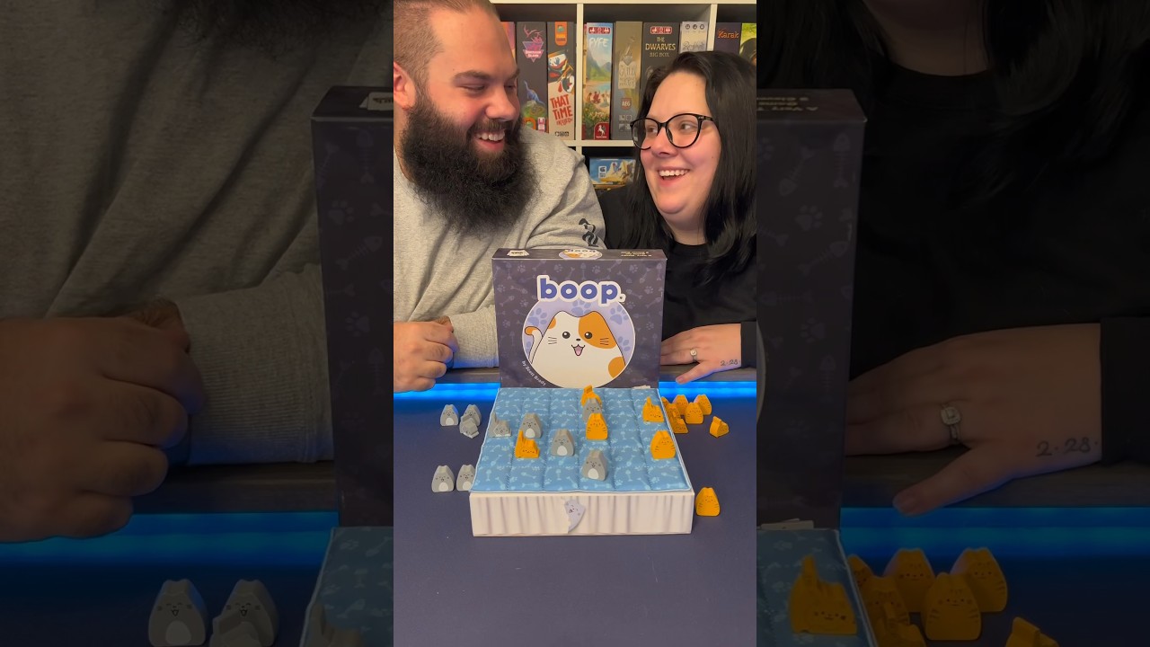 Chess With Cats? One Of The Best Two Player Games For Couples! #boardgame #couple