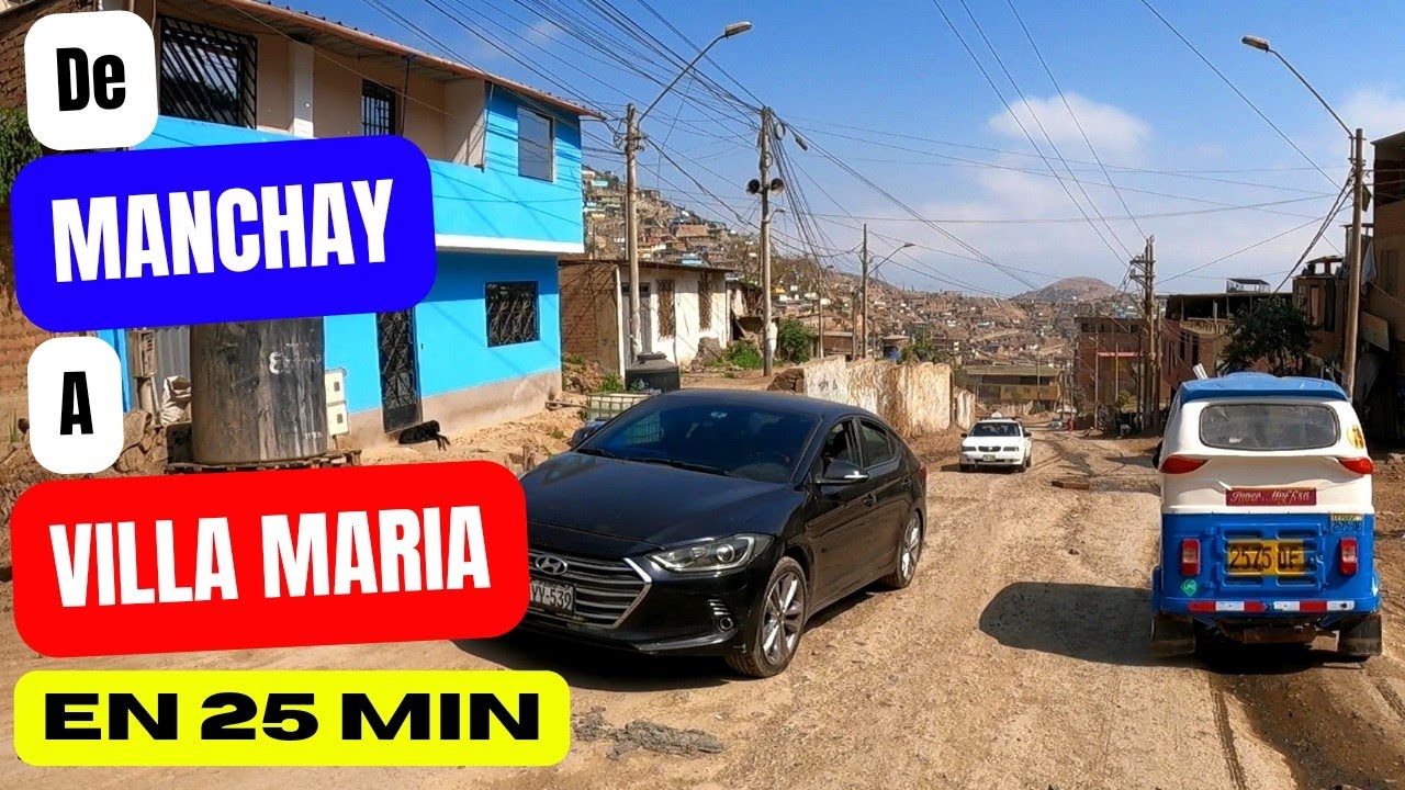 Como llegar de MANCHAY a VILLA MARIA en 25 min