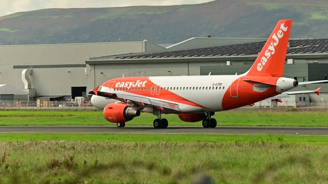 Easyjet  short landing