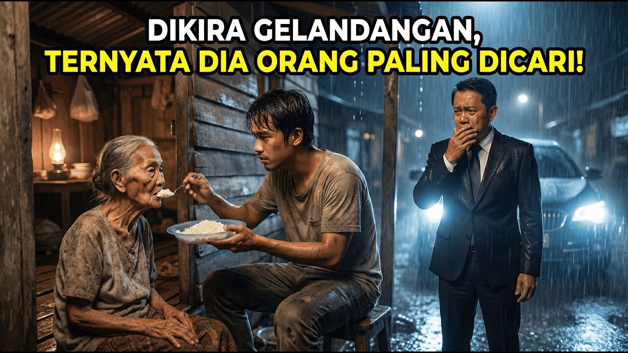 Pemuda Ini Tulus Rawat Nenek Pikun Bau , Lalu Ia Kaget Saat Seorang Menteri Datang, Ternyata..