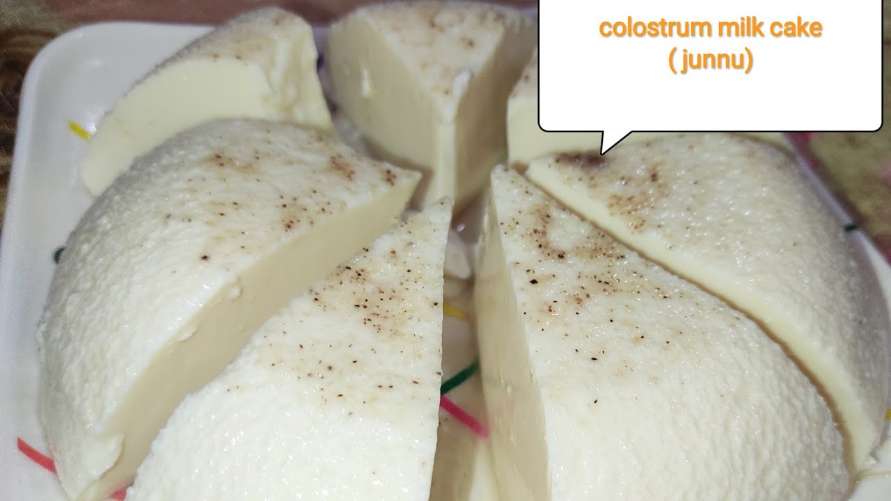 జున్ను తయారీ విధానం - perfect junnu recipe | colostrum milk cake | junnu pudding