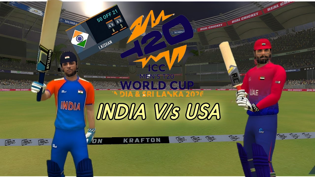 T20 Would CUP MATAH#3 I. KISHAN (50)  REAL CRICKET #viralvideo #cricket #video 