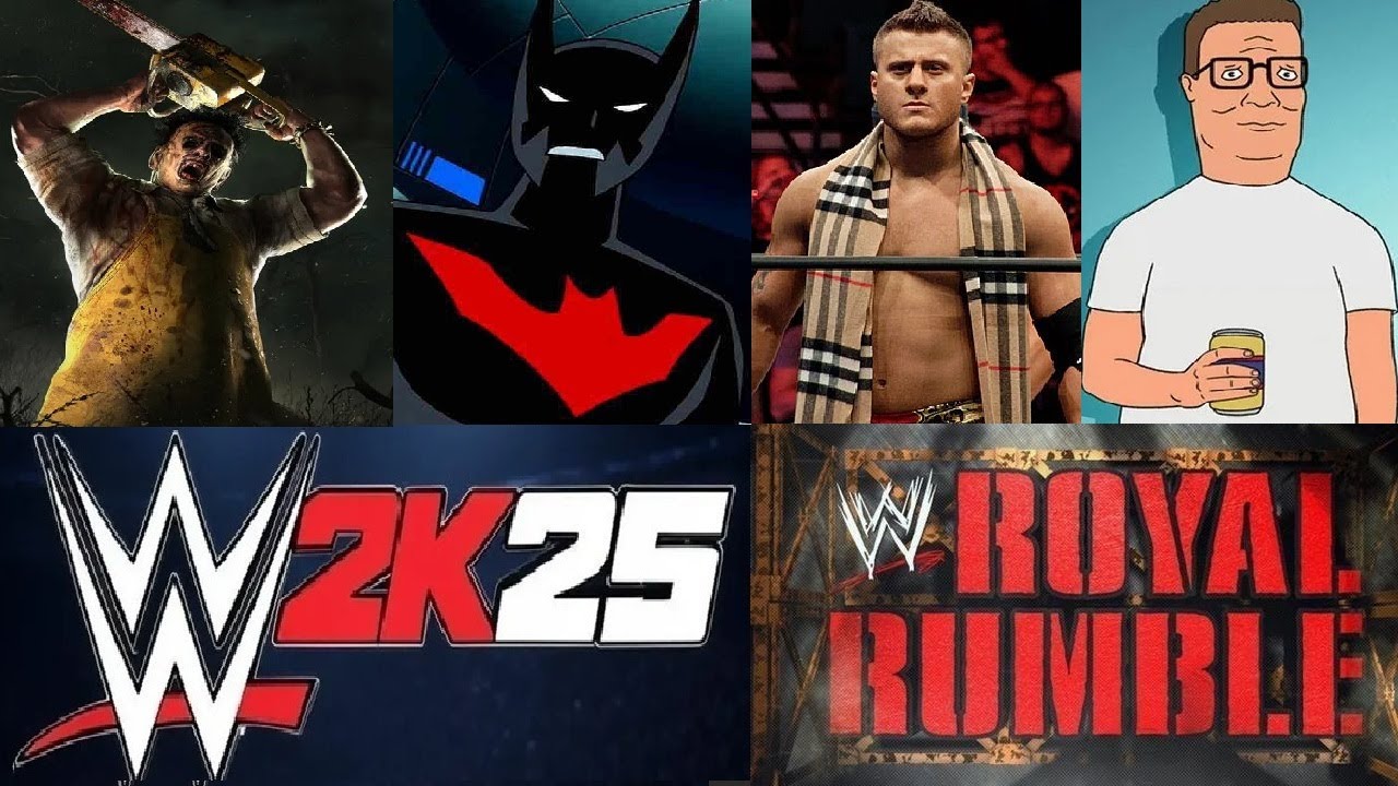 WWE 2K25 Случайно Созданная Королевская Битва Суперзвезд