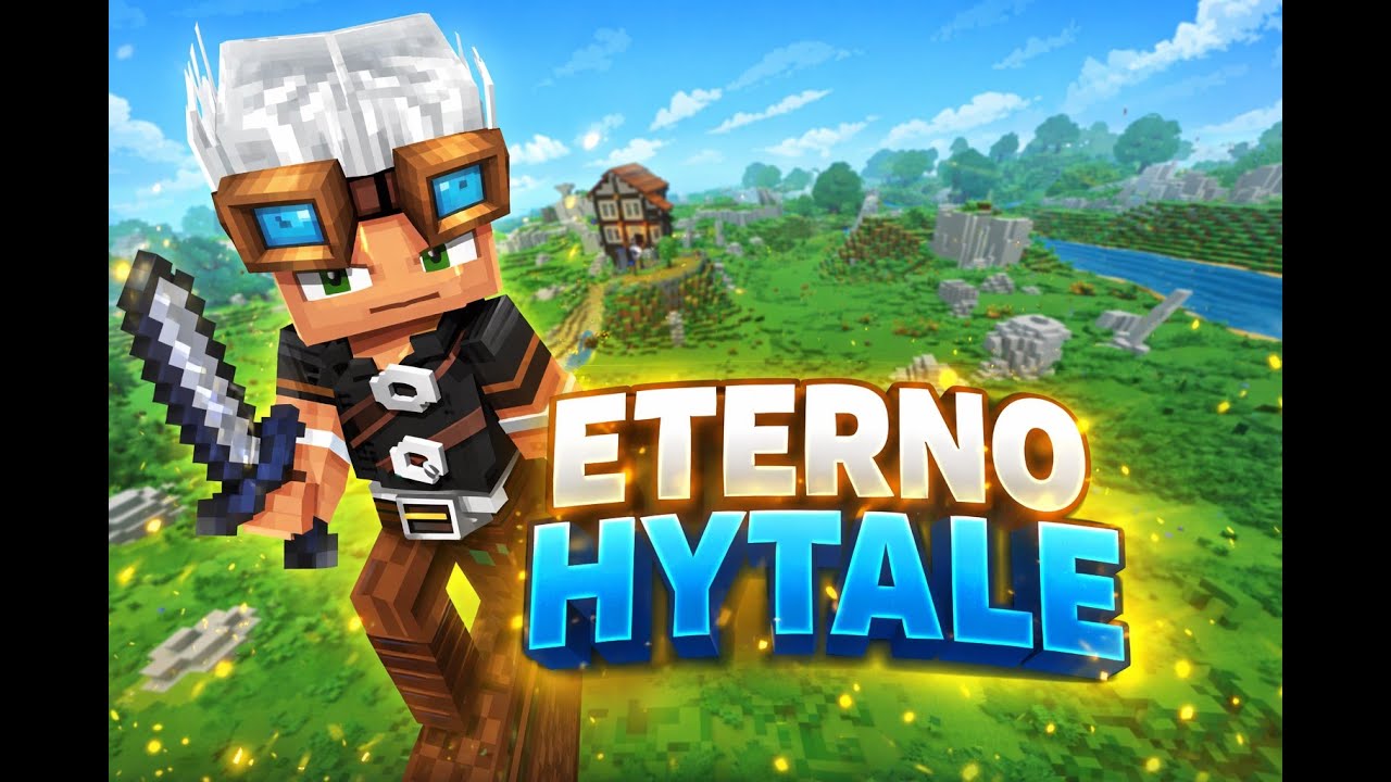 🌍 CONSTRUINDO E EXPLORANDO NO MEU MUNDO ETERNO – HYTALE AO VIVO #dia22 #2026  #8k #365DIAS #hytale