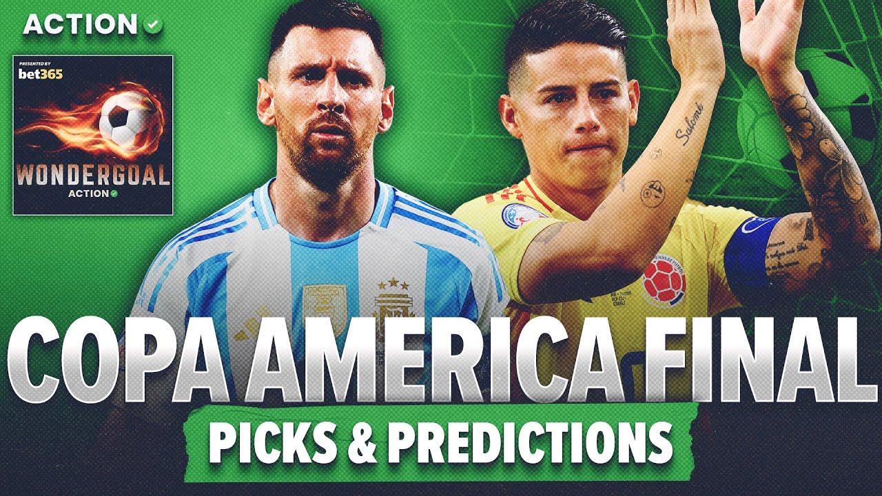 Will Messi & Argentina CONQUER Colombia in Copa America Final? 2024 Copa America Picks | Wondergoal