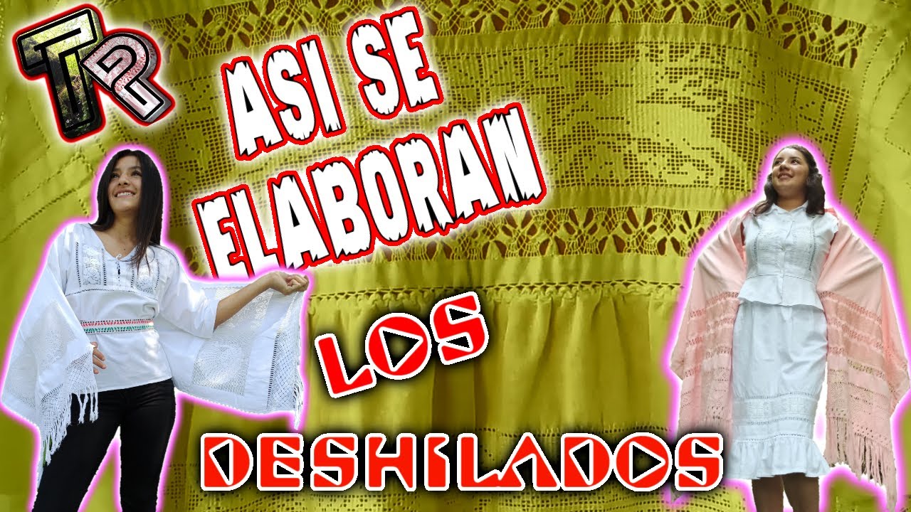 Como se realizan las camisas y rebozos  de deshilado en San Felipe de los Herreros Michoacan