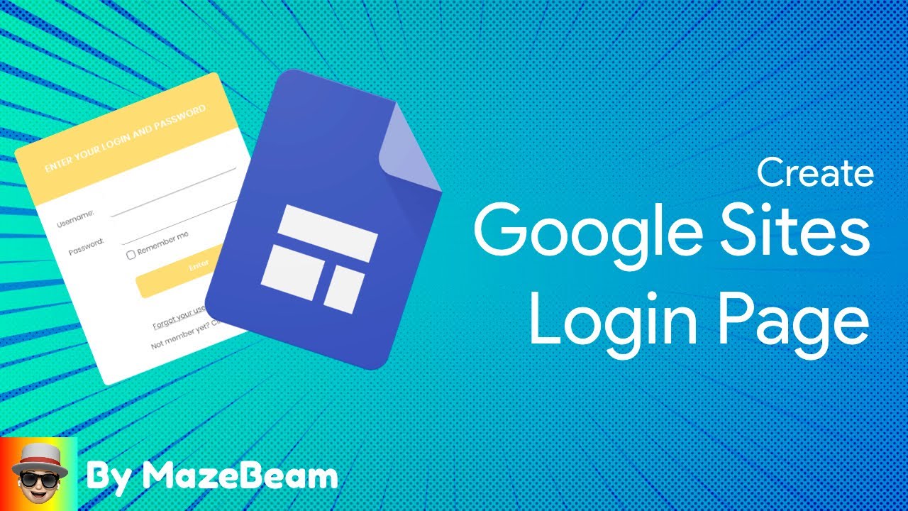 How to create a Login Page on any Google Site
