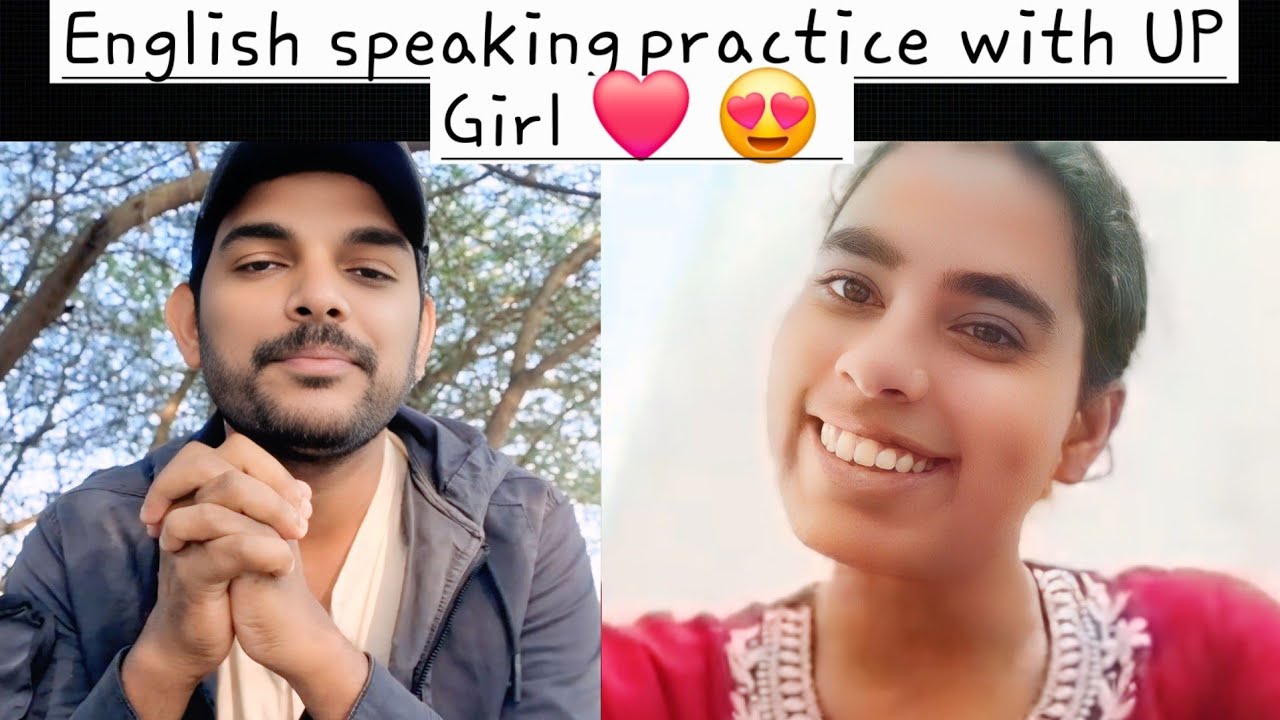 English speaking practice with fluent Up Girl 👧 ❤️ 😍  #englishlanguage #english 