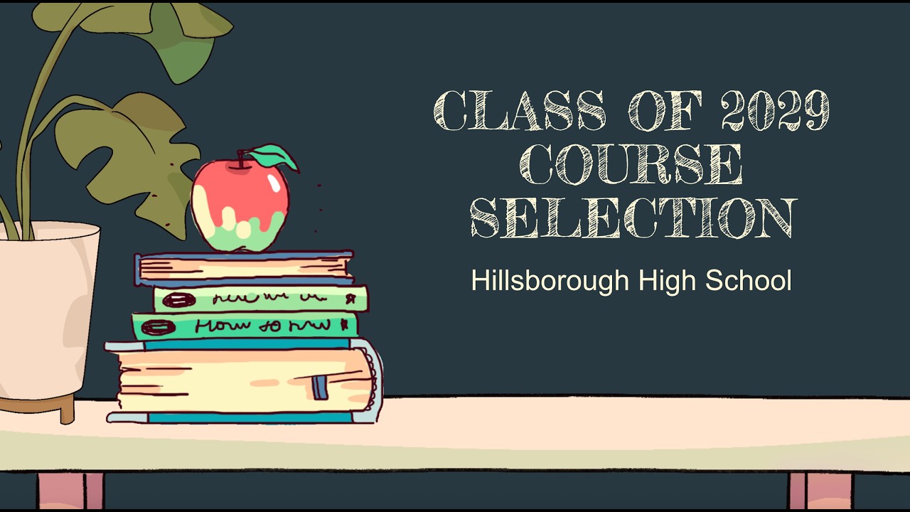 Class of 2029 Course Selection for 2026-2027 at Hillsborough High School