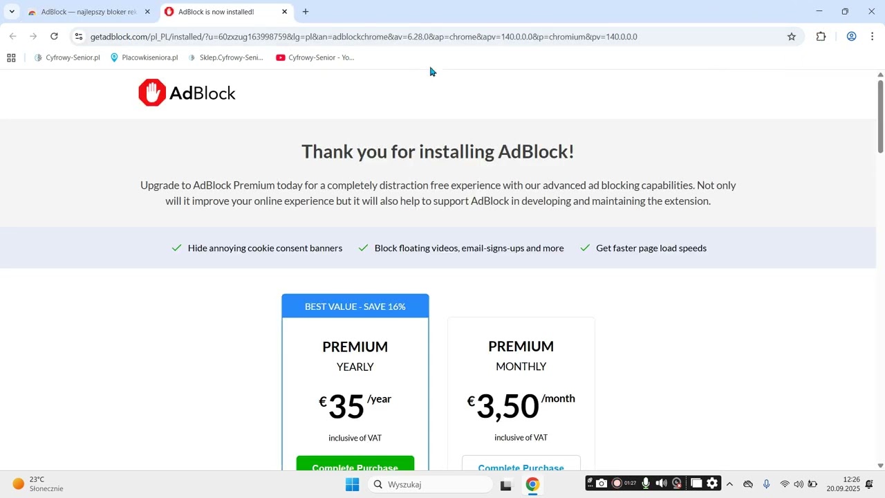 Jak zablokować reklamy w Internecie ? Poradnik AdBlock Chrome