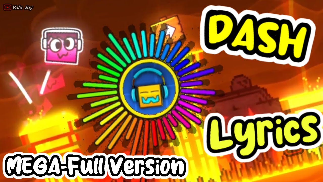 (+Lyrics)💖MDK - Dash (MEGA-Full Version)💖(Geometry Dash Music)