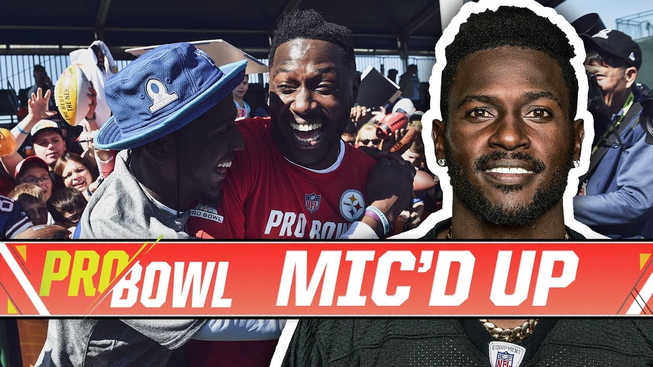 Antonio Brown Mic'd Up at the 2018 Pro Bowl | Pittsburgh Steelers