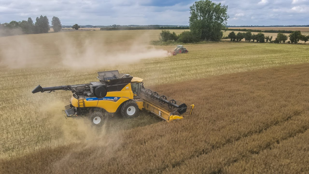 MOISSON 2020 | NEW HOLLAND CR 9.90 ET SA COUPE DE 12M50 !!  😎👀