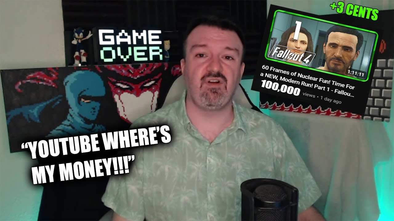 DSP Fallout 4 Video Goes Viral! Gets Mad at YouTube After Just Making 3 Cents Out of It