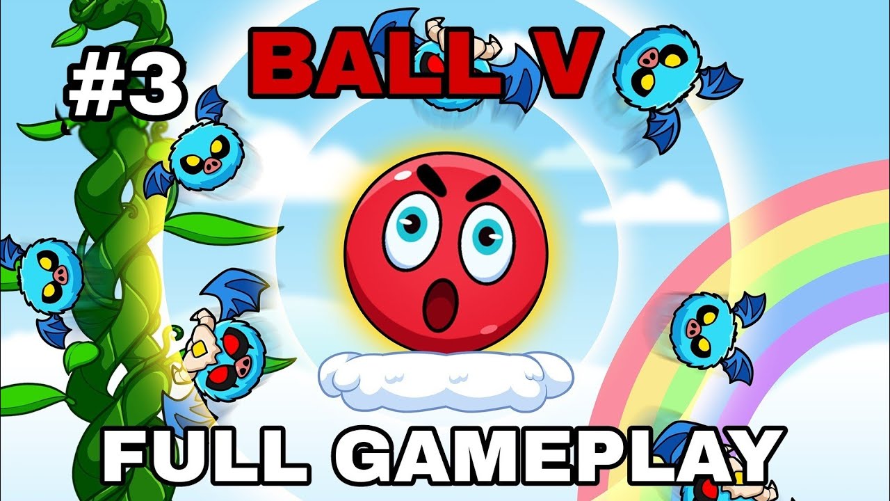 Ball V: Red Boss Challenge Full Gameplay Part 3 | New Levels